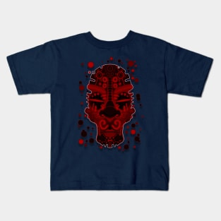 African Tribal Mask_Mystics -6 Kids T-Shirt